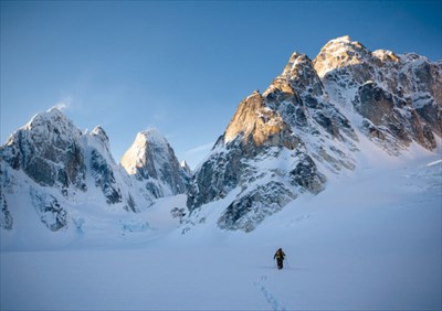 雪山といえど、好天の下では山の道具の本当の価値はわからない